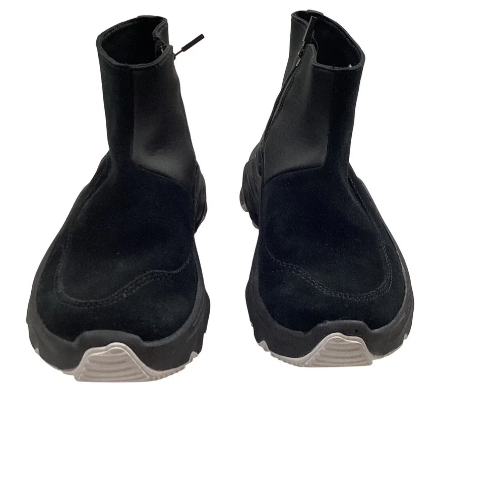 Sorel Kinetic Impact NXT Waterproof‎ Booties Black Suede Side Zip Women's 8